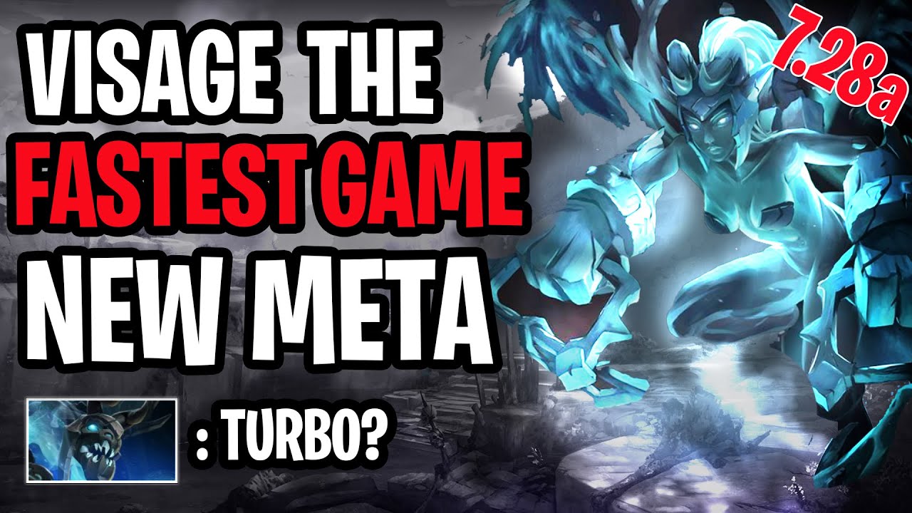 VISAGE New Meta 7.28a - Fastest Game - TURBO? - MISTWOODS UPDATE  -