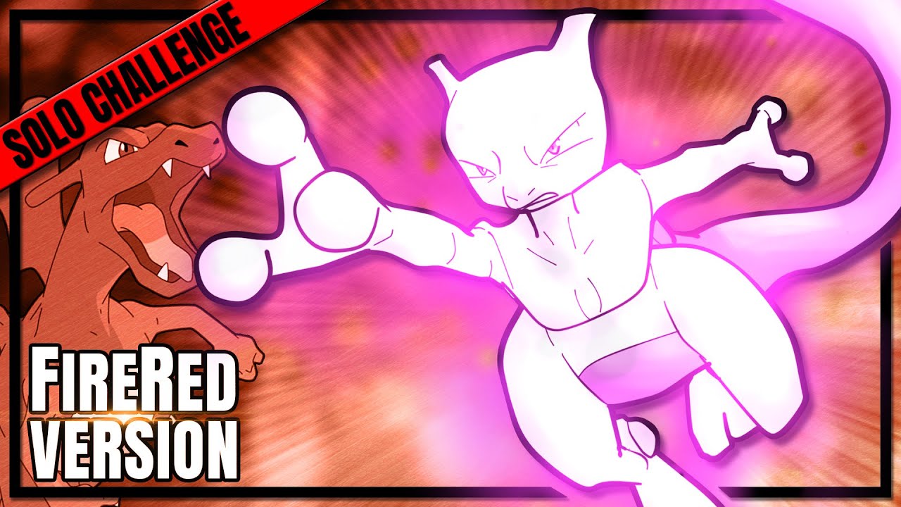 Mewtwo Only - Pokemon FireRed