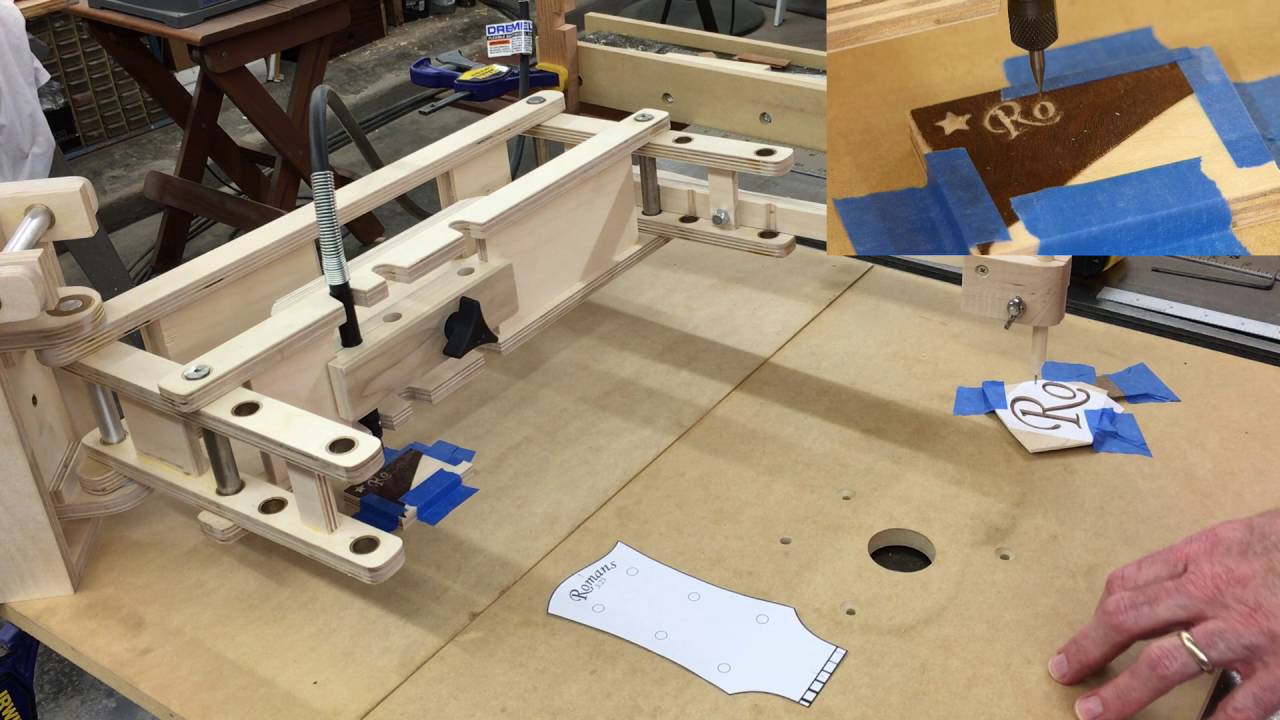 Guitar Inlay Pantograph  5-18-16