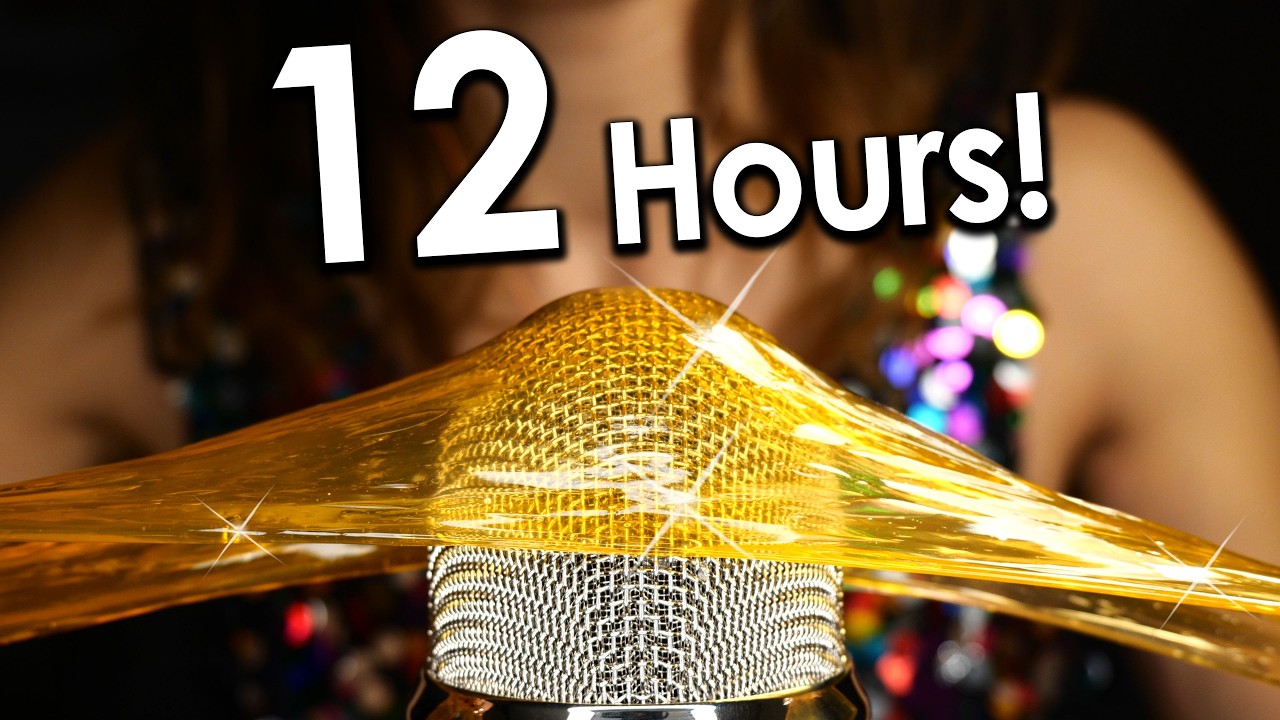 ASMR Sleep Slime for 12 Hours 😴 Very Relaxing for DEEP SLEEP (No Talking - No Mid Rolls Ads) 4k