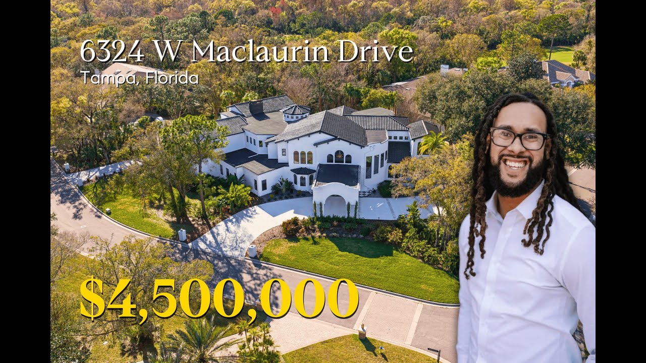 Step Inside This One-of-a-Kind Architectural Marvel in Florida | 6324 W Maclaurin Drive