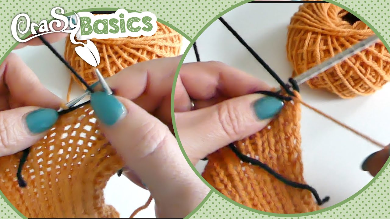 Diesen Stricktipp musst du kennen -  neue Farbe ansetzen ohne Vern&auml;hen