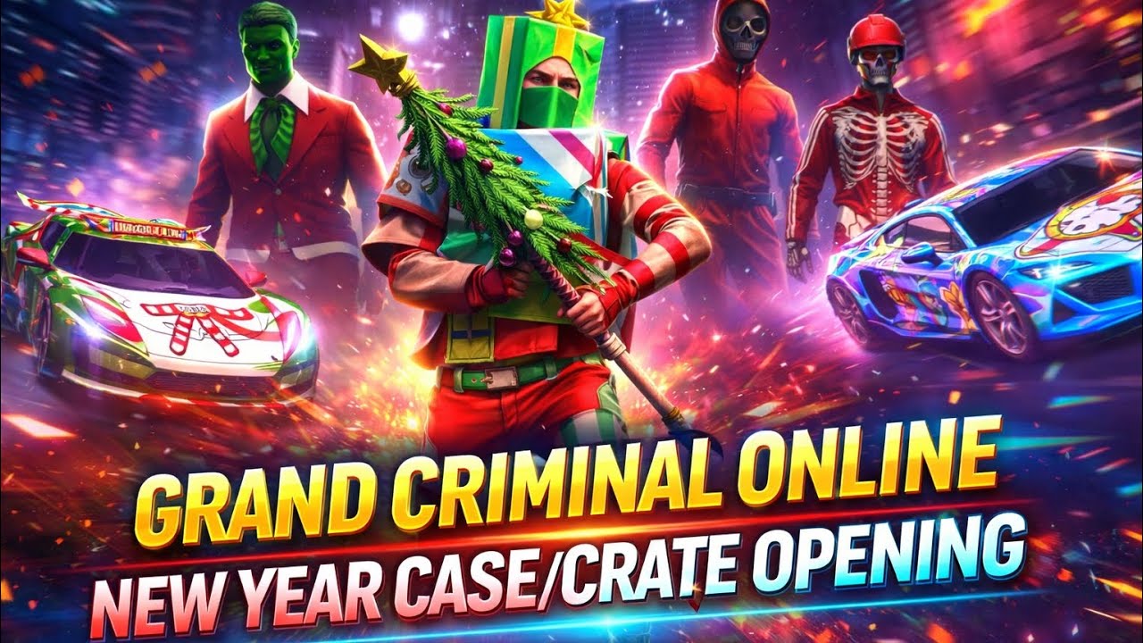 Roll'in Dice 🎲 on NEW YEAR CASE @GrandCriminalOnline 