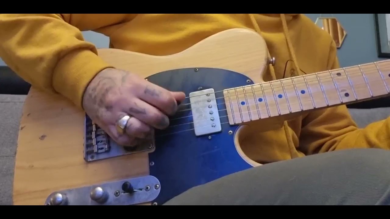Green Telecaster Stone age Relic | Country Chicken Pickin' | Pignose vintage amp 1980