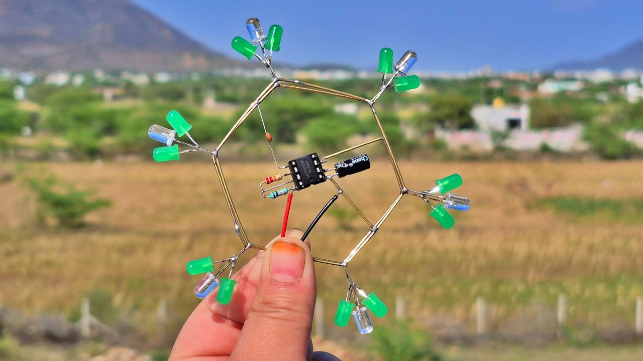 Build This Stunning LED Blinking Effect Circuit at Home