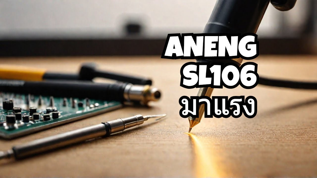 หัวแร้งปากกาหลักร้อย ANENG SL106 By _ PATONGｼEVO