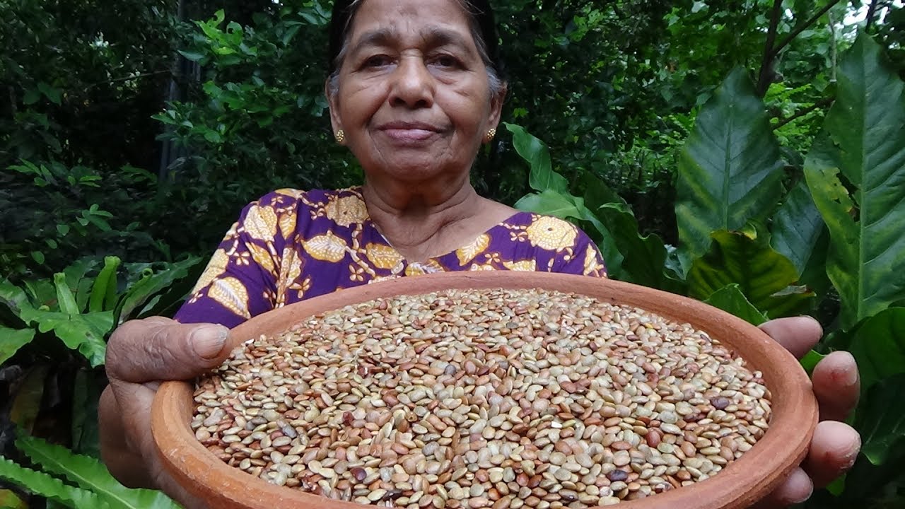Healthy Village Foods ❤ Yummy Horse Gram Curry prepared in my Village by my Mom