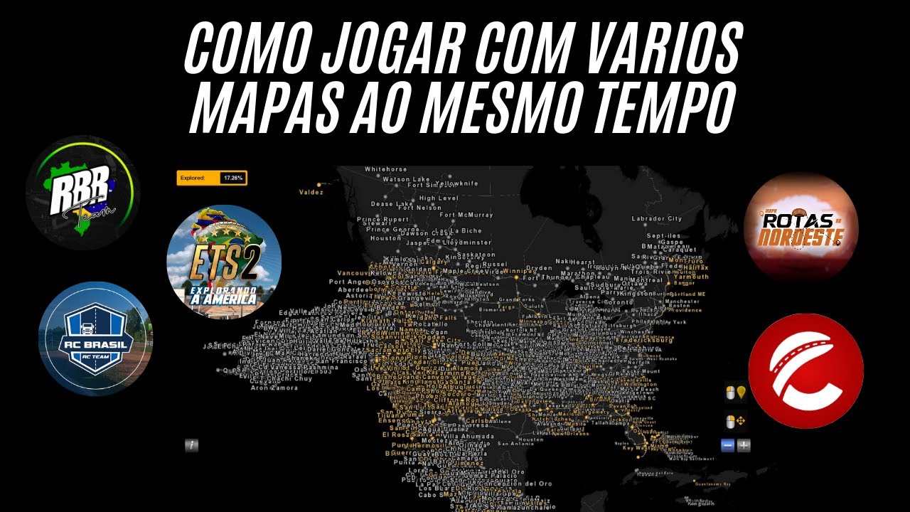Aprenda a jogar com vários mapas no Euro Truck Simulator 2 sem precisar mexer no Gerente de Mods