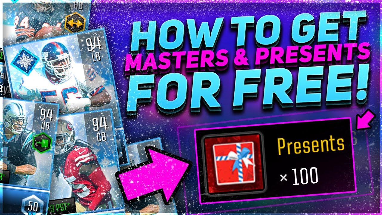 HOW TO GET FREE MASTERS & PRESENTS!! ULTIMATE FREEZE GUIDE! - Madden Overdrive