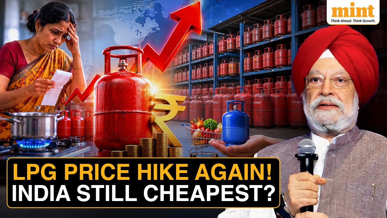 LPG Price Hiked by ₹29 Across India | Govt Says Cooking Gas Still Cheapest Among Major Nations