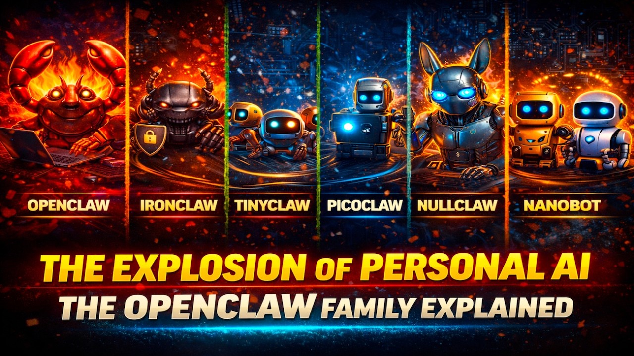 Взрывной рост персонального ИИ: объяснение семейства OpenClaw 🦞