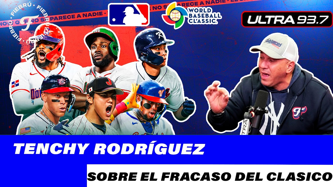 Tenchy Rodríguez habla CLARO sobre el fracaso en el Clásico Mundial 👀⚾