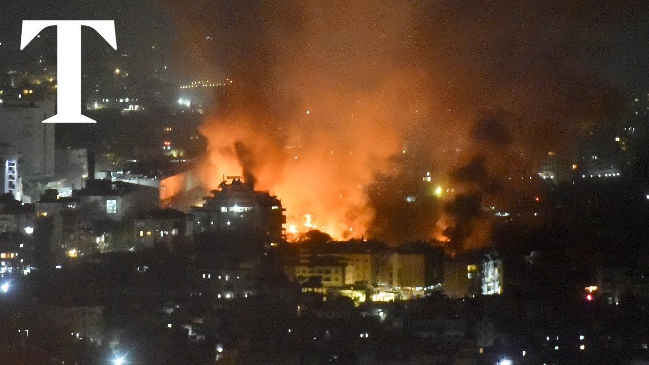 Residents flee as Israel strikes Beirut overnight