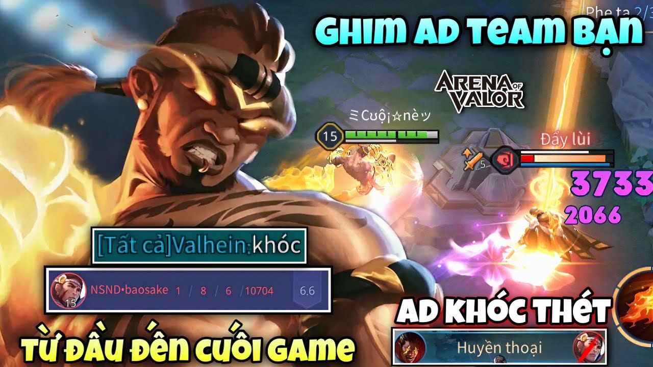 Thử Thách Ghim Xạ Thủ Team Bạn Từ Đầu Game Đến Cuối Game Bằng Raz Và Cái Kết AD Khóc Thét !!!