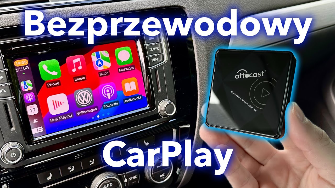 Ottocast U2-Air Pro czyli spos&oacute;b na bezprzewodowy Apple CarPlay w aucie. Test.