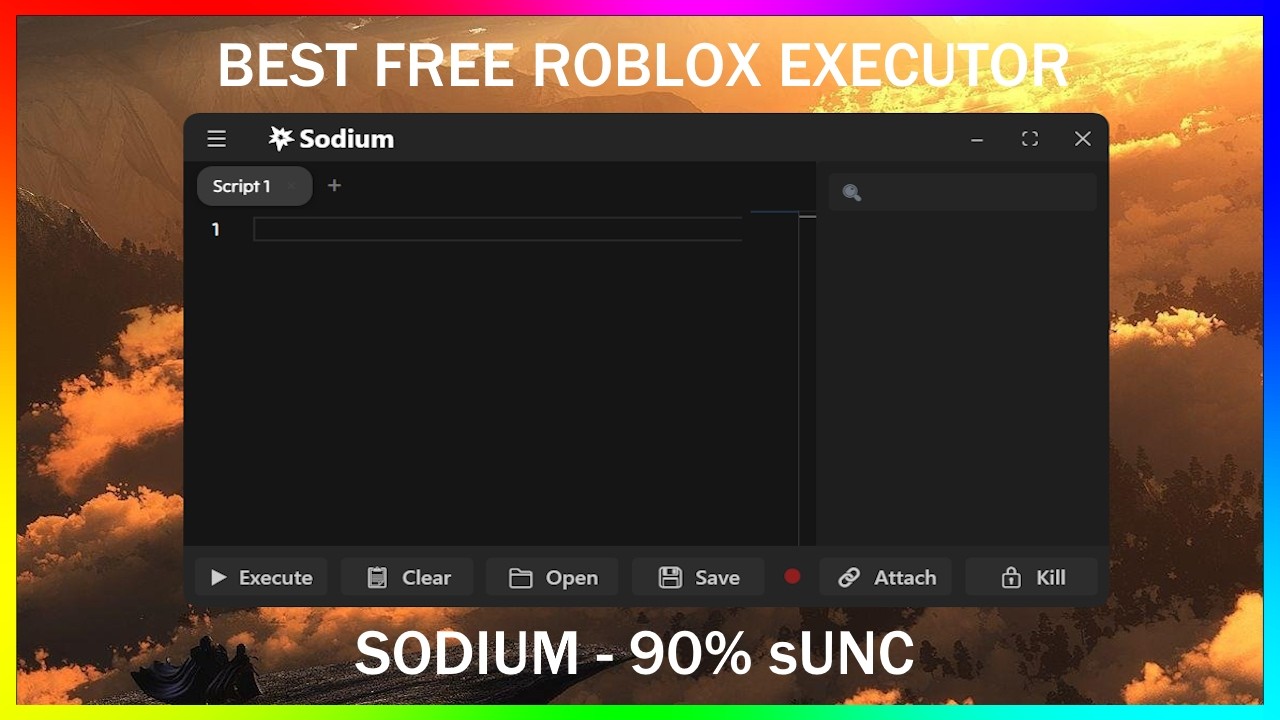Roblox Executor - SODIUM | The Best #1 Keyless Exploit Working 2026 | ~ 99% sUNC