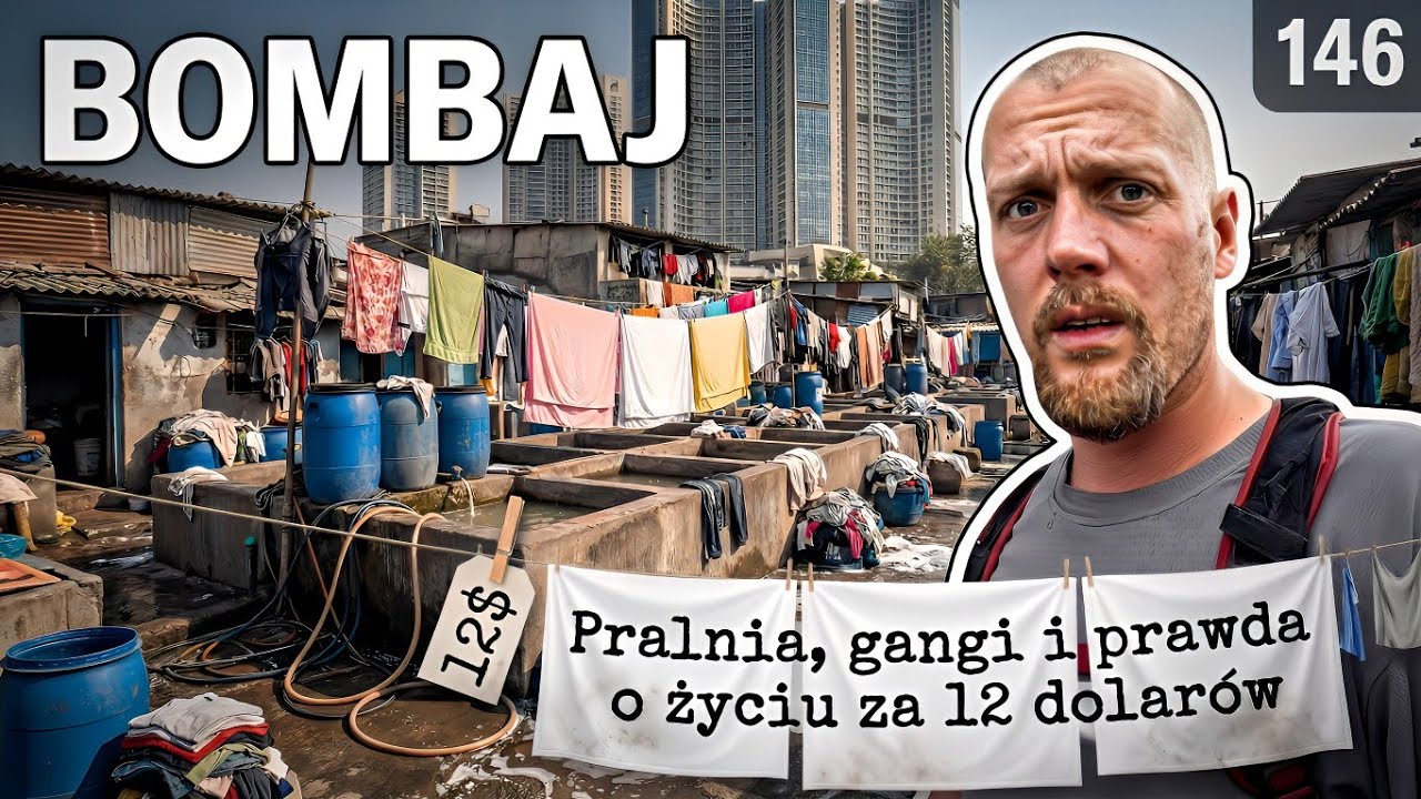 Bombaj - pralnia, gangi i prawda o życiu za 12 dolarów