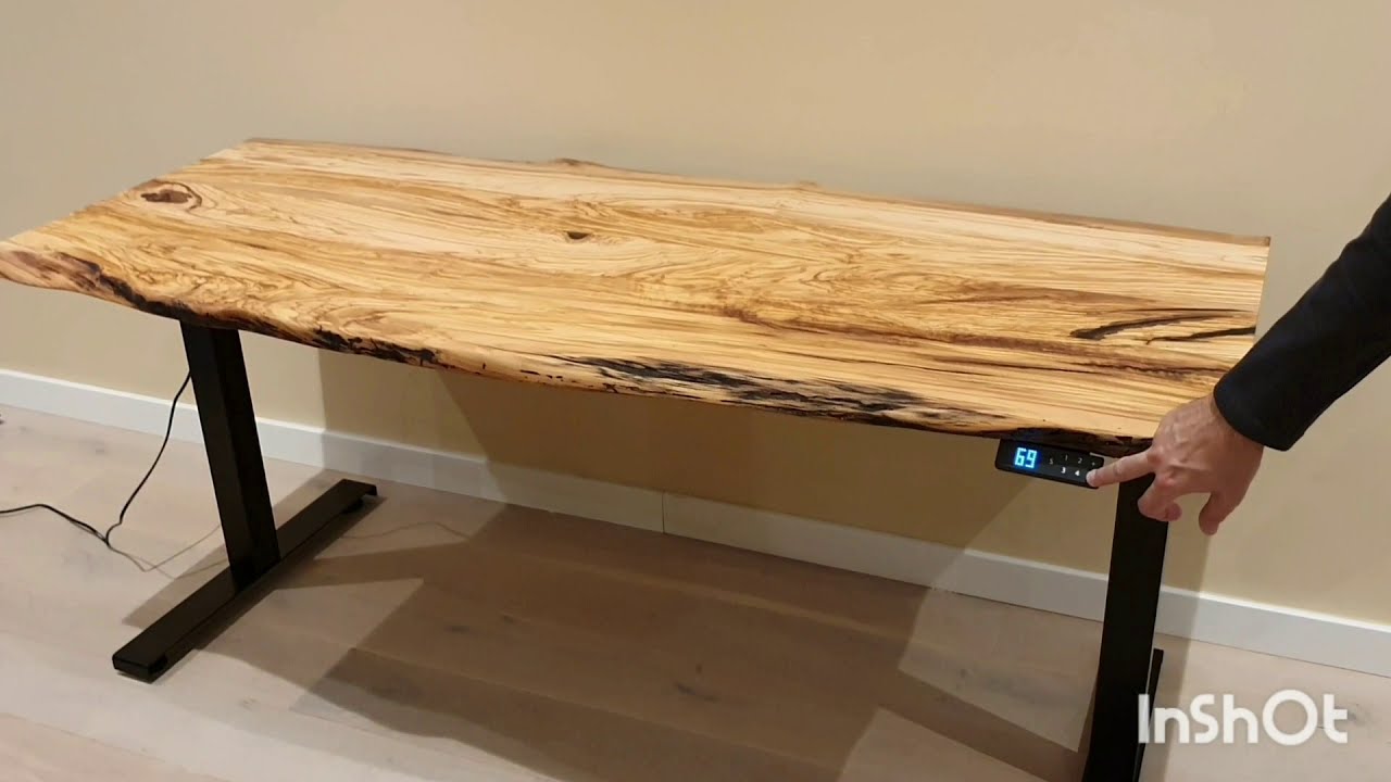 MONTAJE ESCRITORIO ELEVABLE ERGONATUREWOOD
