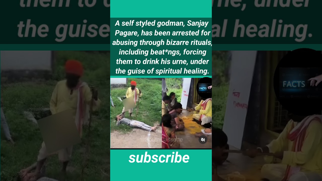 SUBSCRIBE:A self styled godman, Sanjay Pagare, has been arrested