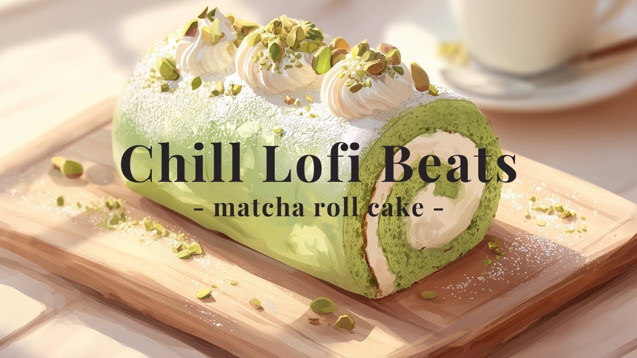 Chill Lo-fi Beats for Relaxing – Matcha Roll Cake / Slowly
