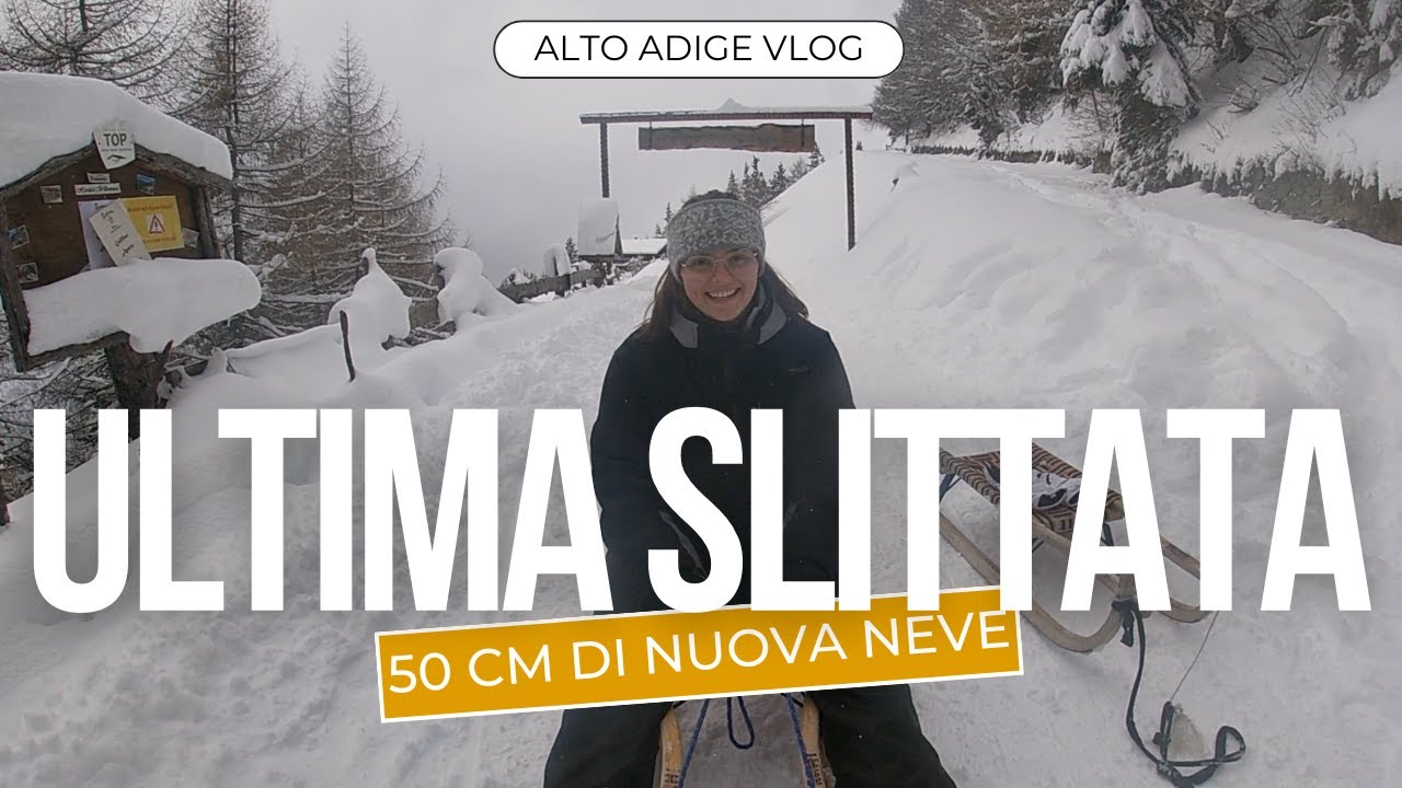 FINE della stagione dello SLITTINO edizione inverno 23/24 - Val di Vizze / ALTO ADIGE 🛷🌨️