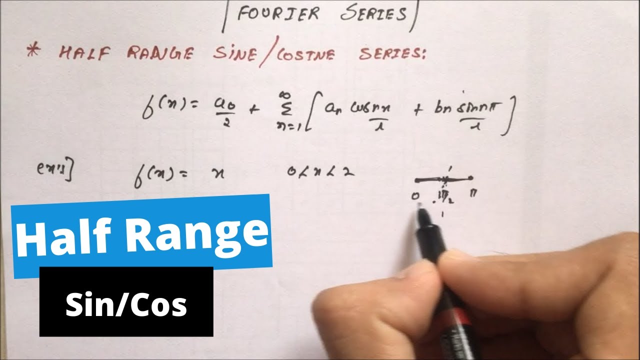 fourier series | half range sin/cos (2022) | { 100% best tricks} engineering mathematics | hindi