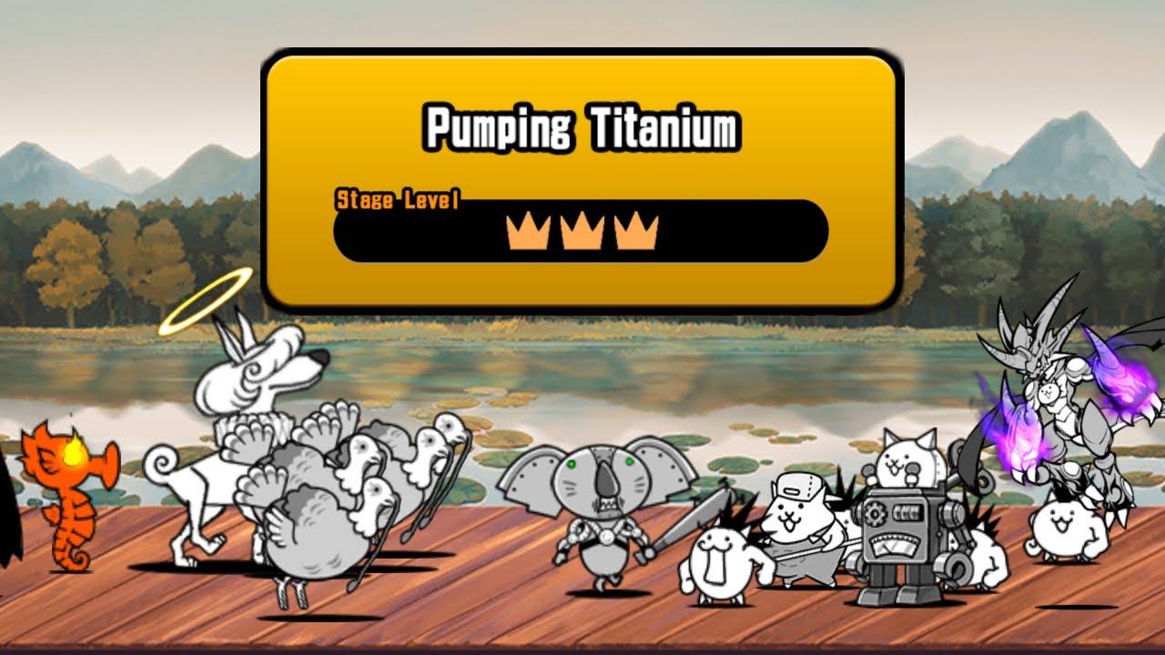 Battle Cats - UL 25 - Pumping Titanium (3-Star)
