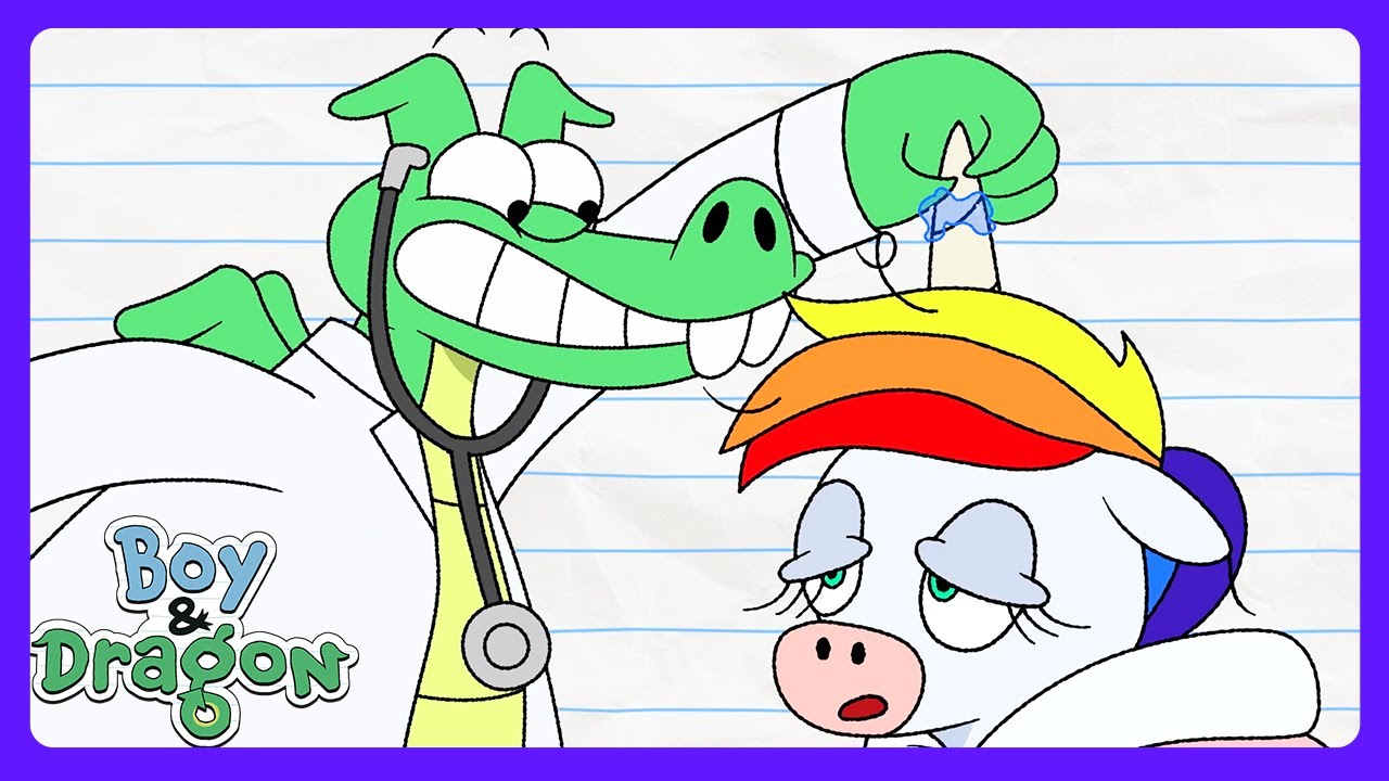 Boy & Dragon - ¡Gripe de Unicornio! | Dibujos Infantiles | WildBrain Zoológico