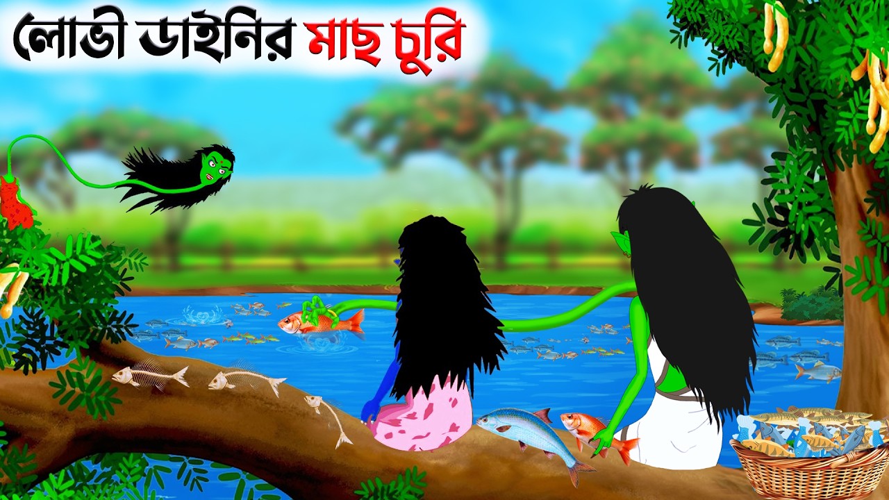 লোভী ডাইনির মাছ চুরি | তেঁতুল তলার গল্প | ভৌতিক রূপকথা | Thakurmar Jhuli- Bangla Village Ghost Story