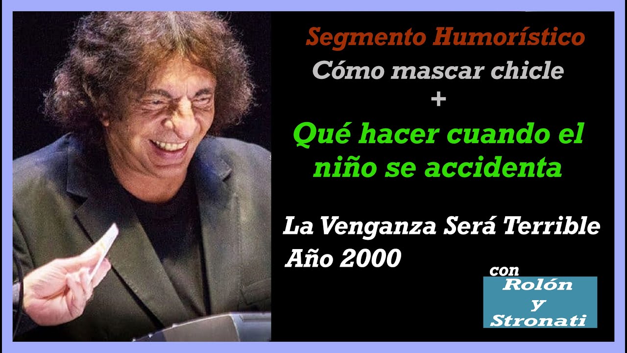 Cómo mascar chicle | El nene se lastimó | La Venganza Será Terrible