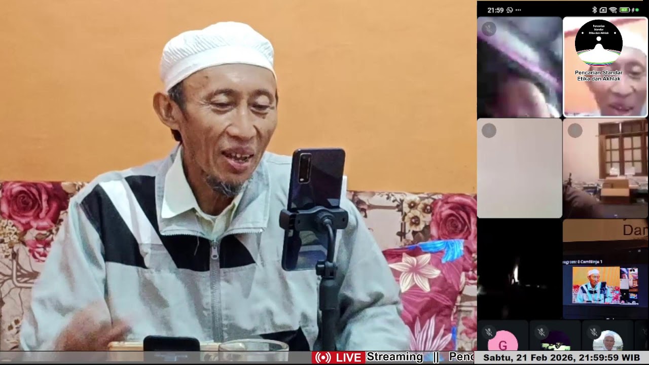 Live Streaming Pencarian Standar Etika dan Akhlak Sabtu, 21 Februari 2026 (Malam)
