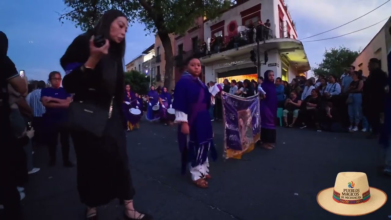🕯PROCESI&Oacute;N DEL SILENCIO EN MORELIA MICHOACAN 2026 🕯