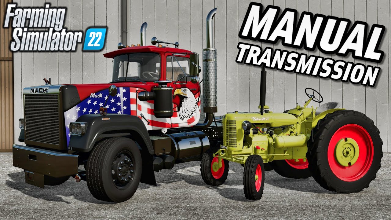 How To Use Manual Transmission With A Controller in Farm Sim 22!