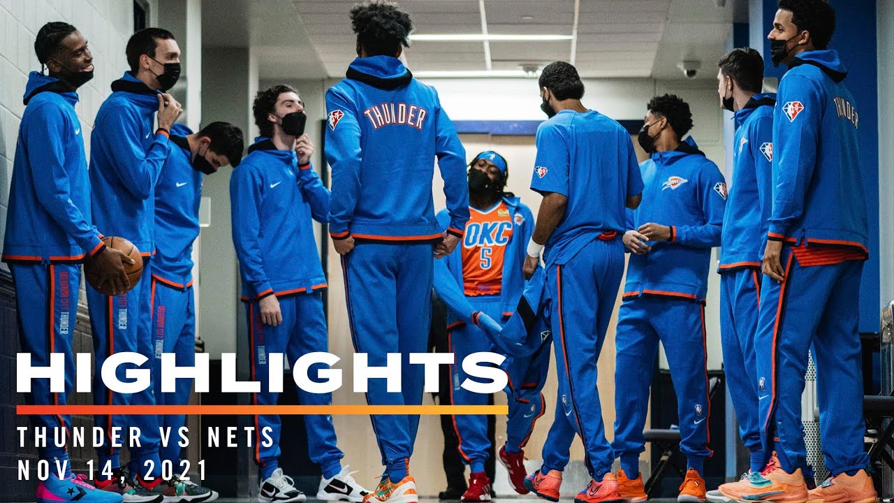 Highlights | Thunder vs Nets 11/14/2021