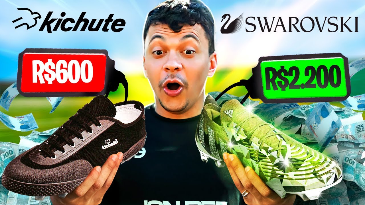CHUTEIRA DE RICO vs CHUTEIRA DE POBRE - qual &eacute; melhor?! 💸⚽