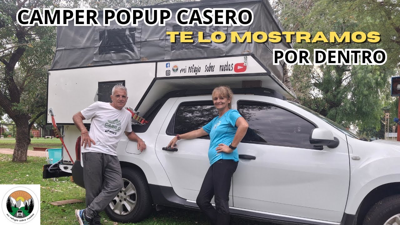 CAMPER  POP UP CASERO -VAN TOUR