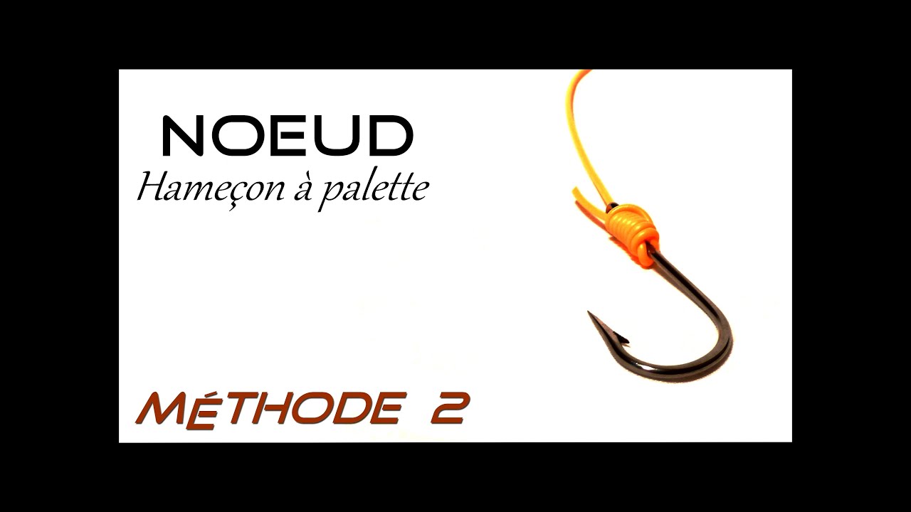 Noeud d'hame&ccedil;on &agrave; palette FACILE : Id&eacute;al pour tous les app&acirc;ts