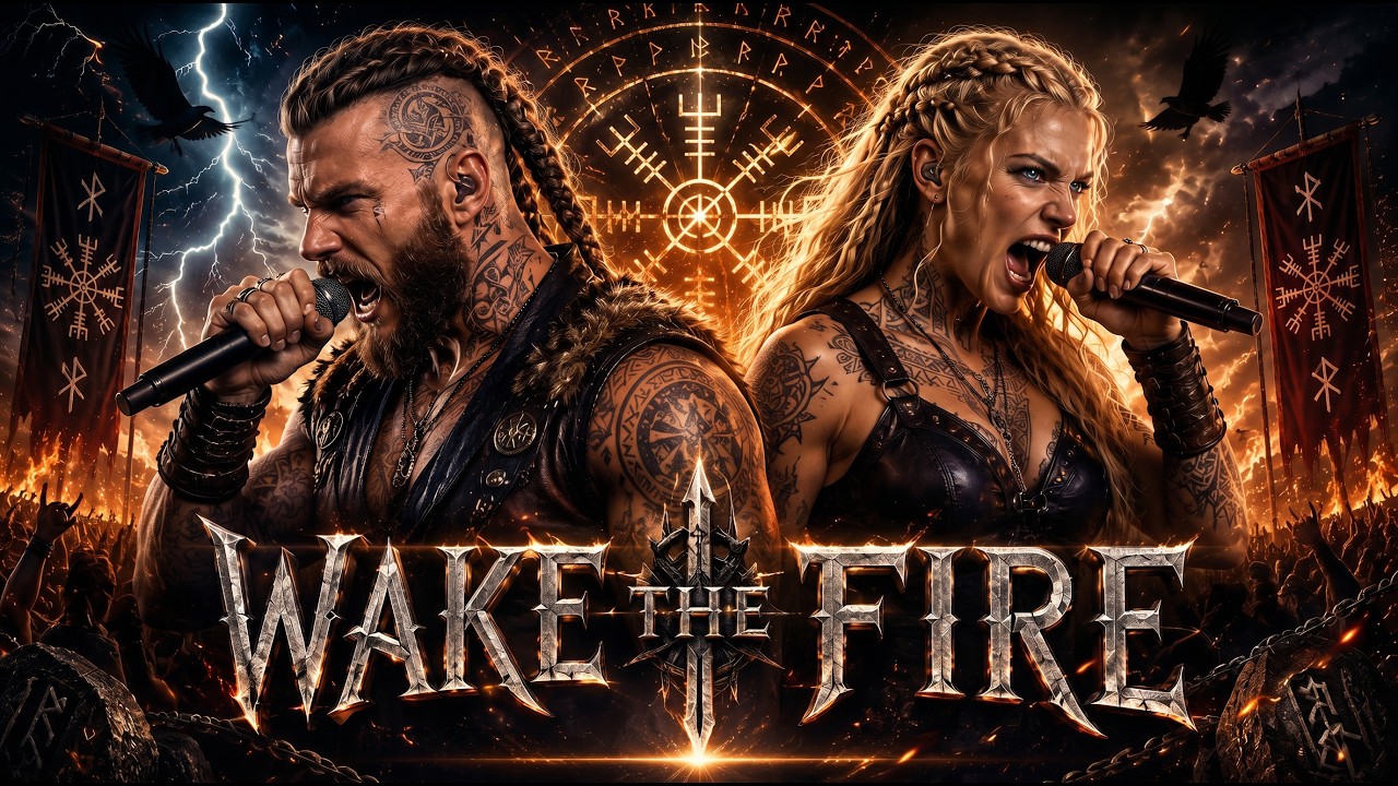 Ragalor ft Laga - WAKE THE FIRE 🔥| Epic Viking Rap | Viking Song | Viking Duet🔥