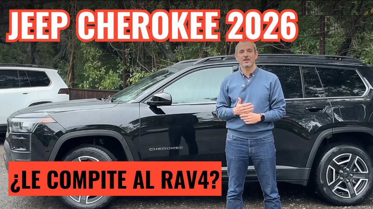 Jeep Cherokee 2026: SUV turbo híbrido para competir con el Toyota RAV4 / Siempre Auto