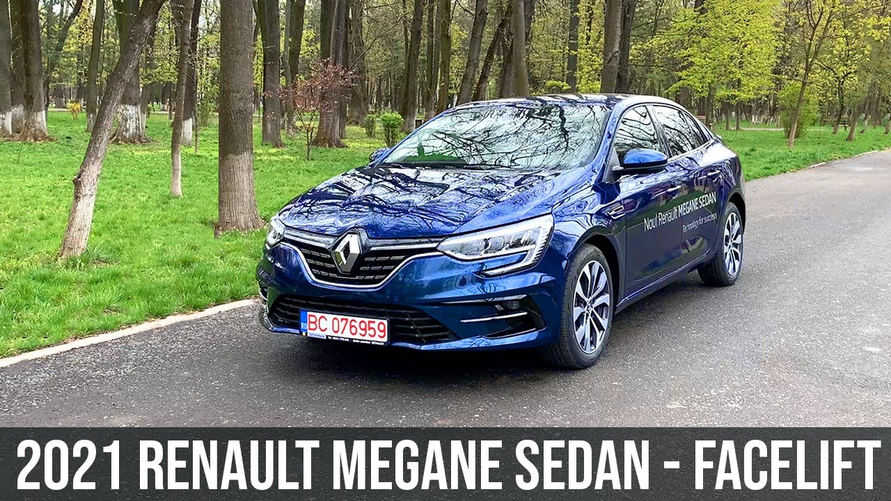 Noul Renault MEGANE Sedan Facelift 2021 - Prezentare