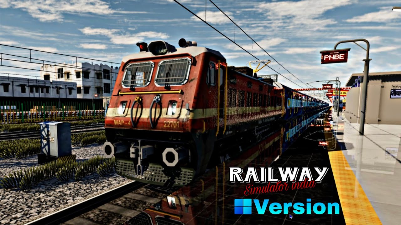 Railway Simulator INDIA (PC Gameplay) • One Hour Long Journey towards Danapur JN. Railway Station