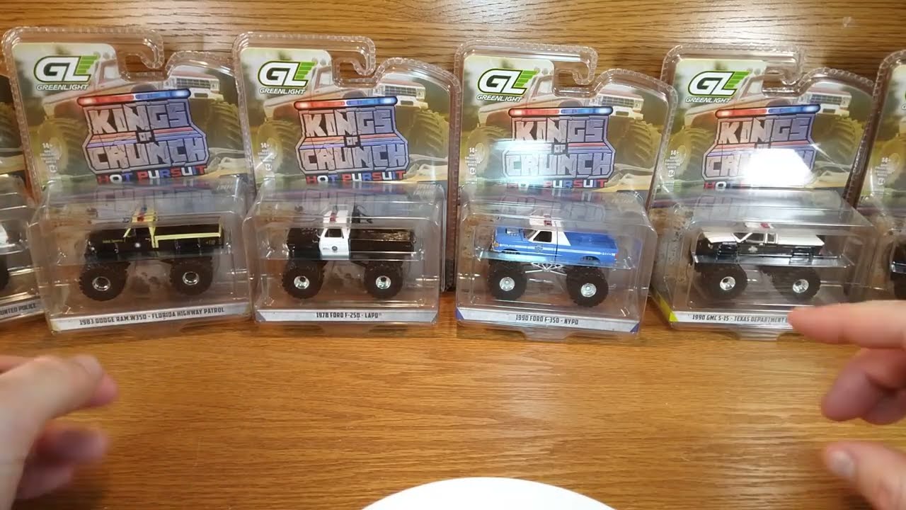 Дополнительное издание: Greenlight Kings of Crunch Hot Pursuit Special Edition. Масштаб 1:64, лит...