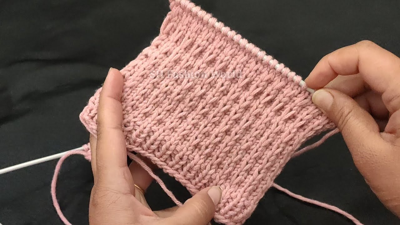 Beginners friendly knitting design-अगर आप simple  बुनाई डिजाइन चाहते हो तो इस डिजाइन को tryकरो