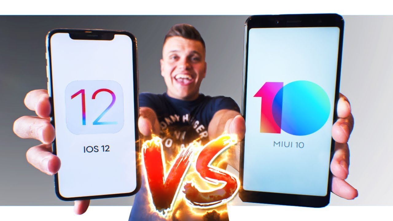 IOS 12 vs MIUI 10. Xiaomi за копейки VS Apple 
