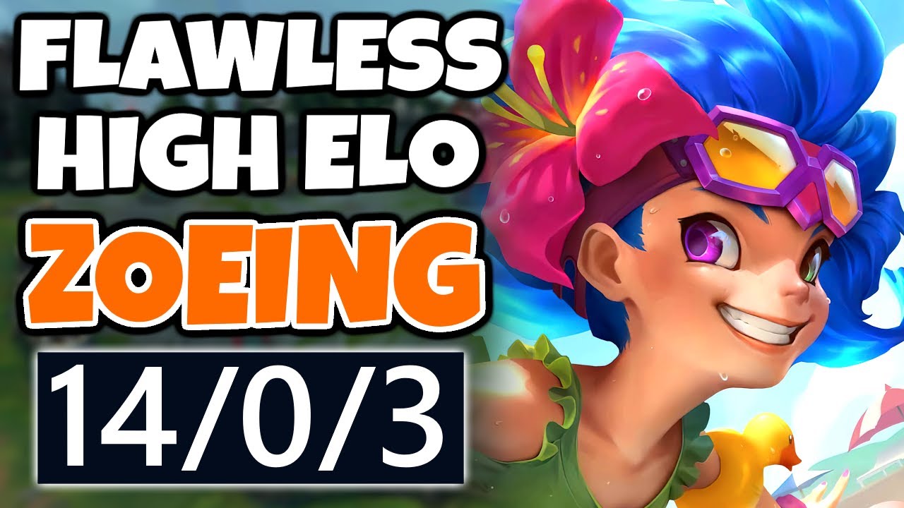 Flawless High Elo Zoe while explaining how onions should be eaten like apples. (No deaths) | Pekin