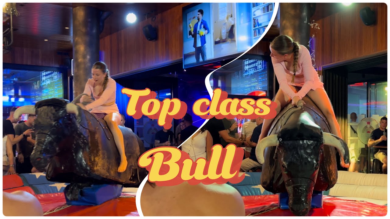 Top class mechanical bull riding #benidrom #entertainment #funnyvideo July 6th2024￼