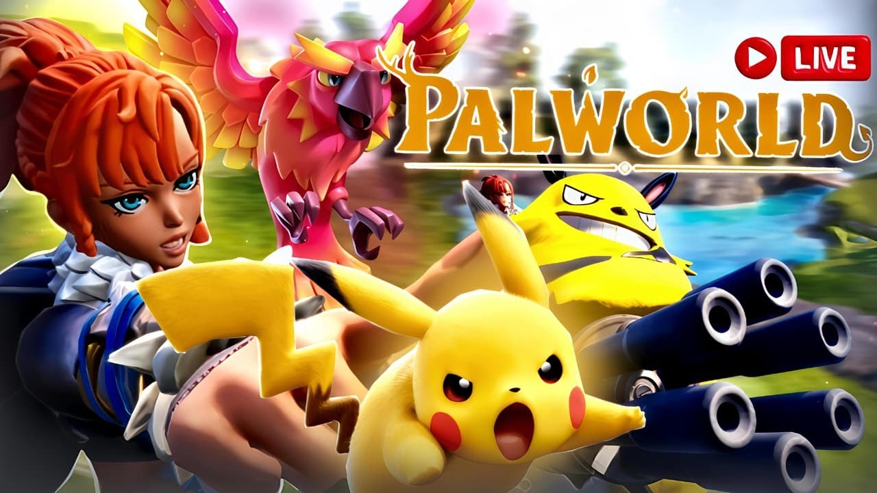 🔴Live🔴 | Palworld✌️| Only Boss Fight | Chill Gameplay✌️ #live #palworld