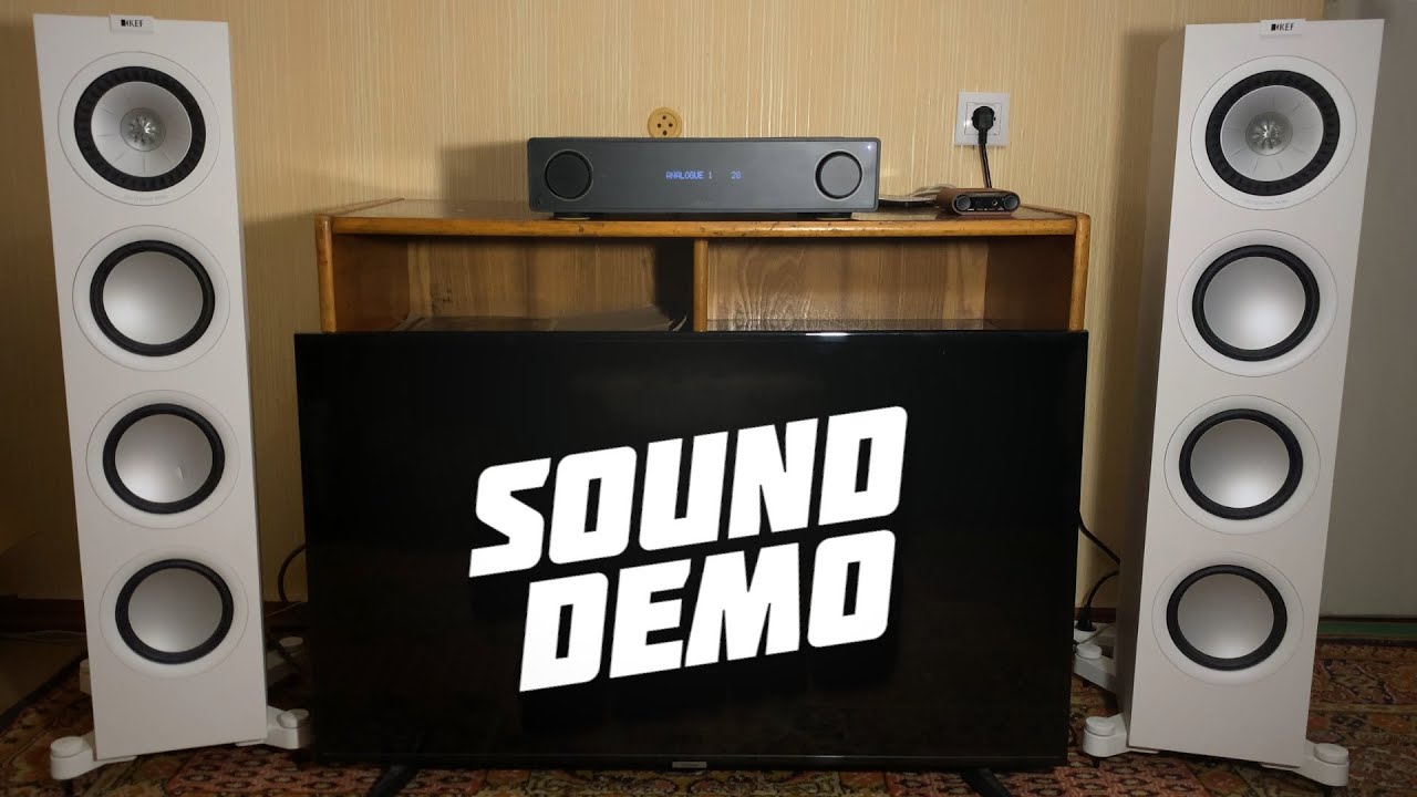 SOUND DEMO / KEF Q750 + ARCAM A15
