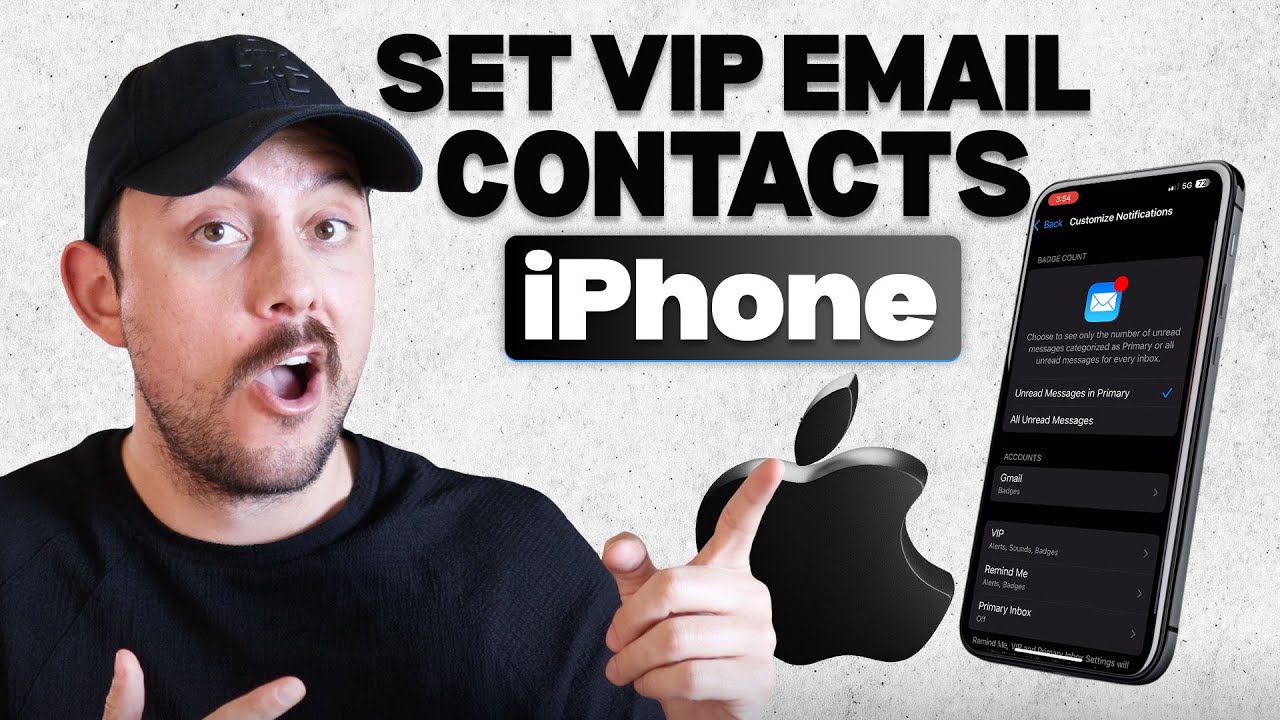 How to Set VIP Email Contacts on iPhone (Priority Mail Alerts Tutorial)