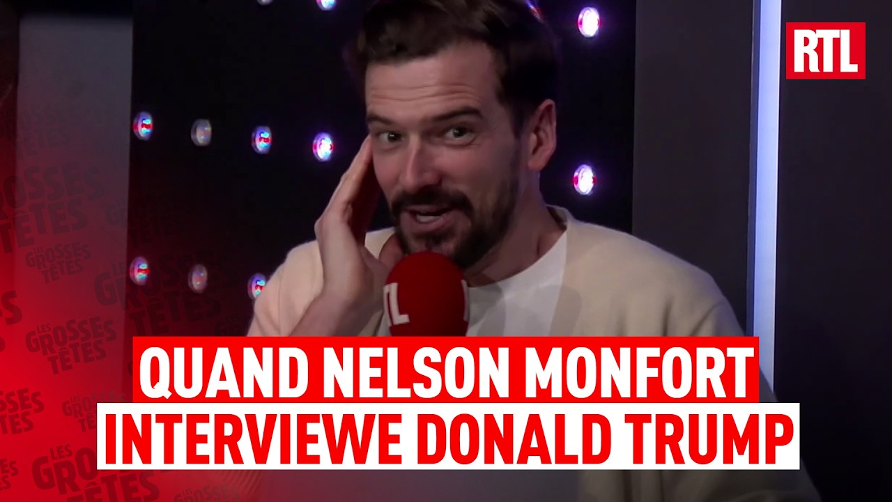 Les Grosses Têtes : l'interview de Donald Trump par Nelson Monfort